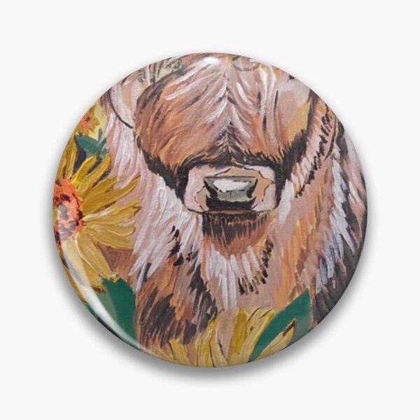 Item preview, Cow in a field of sunflowers  designed and sold by AngelArtStudios.