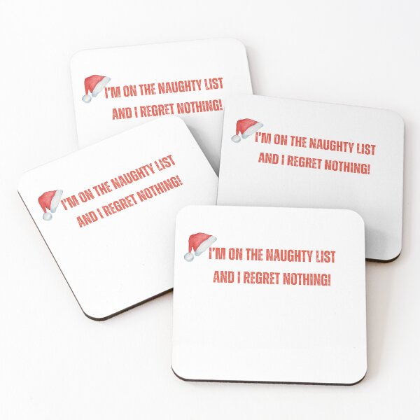 Item preview, Naughty List at Christmas designed and sold by Mirth and Magic.