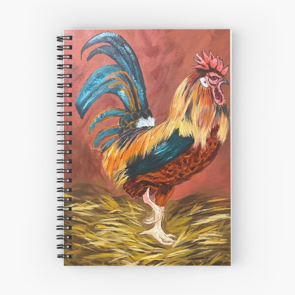 Item preview, Rooster painting  designed and sold by AngelArtStudios.
