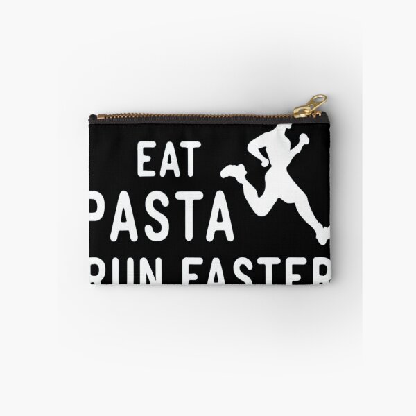 Item preview,  eat pasta run fasta  running quote designed and sold by unicornunicorn.