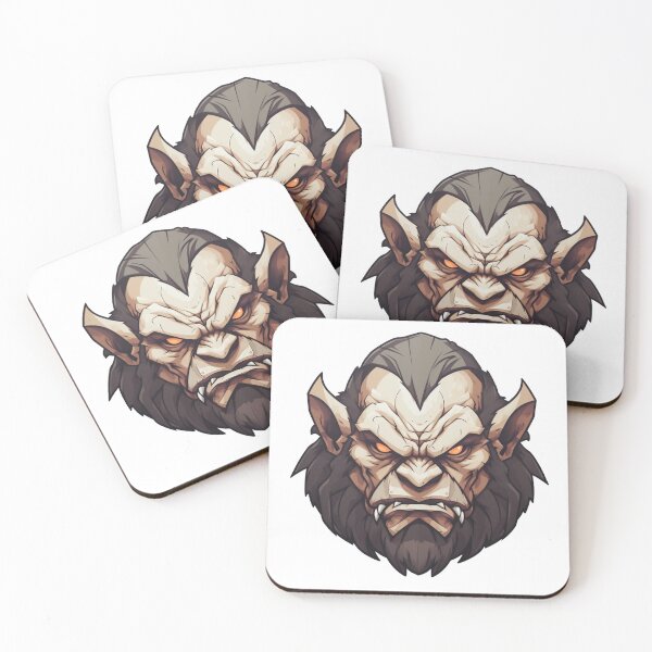 Item preview, dnd Bugbear character portrait designed and sold by TellezStickers.