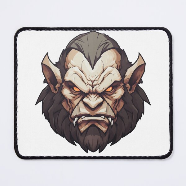 Item preview, dnd Bugbear character portrait designed and sold by TellezStickers.
