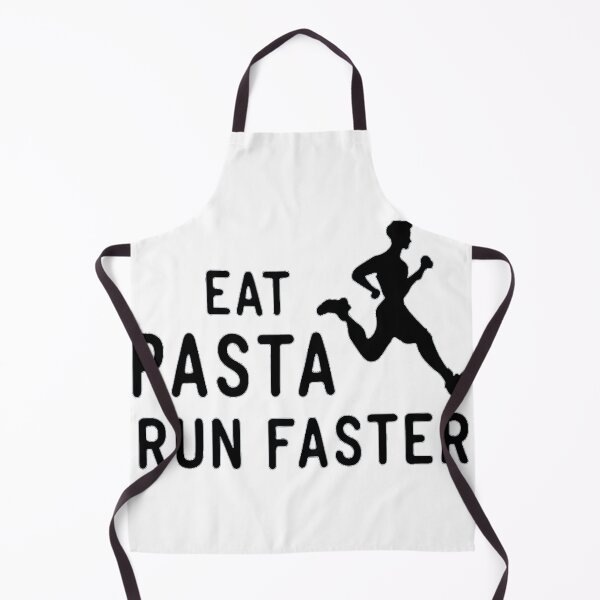 Item preview,  eat pasta run fasta  running quote designed and sold by unicornunicorn.