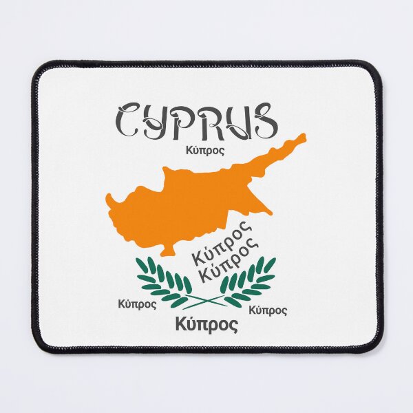Item preview, Cyprus - Cyprus - flags map designed and sold by vibeno1.