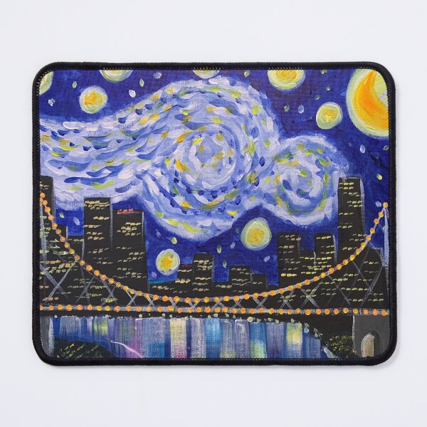 Item preview, Starry Night Over The Story Bridge designed and sold by Imogen McCann.