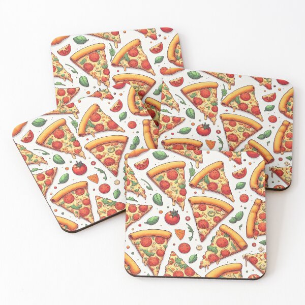 Item preview, Pizza Slices Pattern designed and sold by ArtFactoryAI.