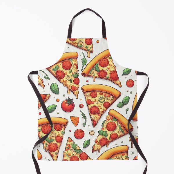 Item preview, Pizza Slices Pattern designed and sold by ArtFactoryAI.