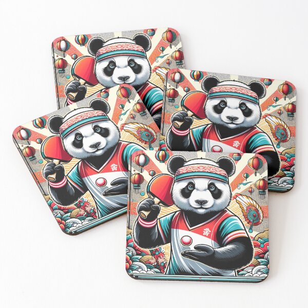 Item preview, Ping Pong Panda in Action designed and sold by KNAA.
