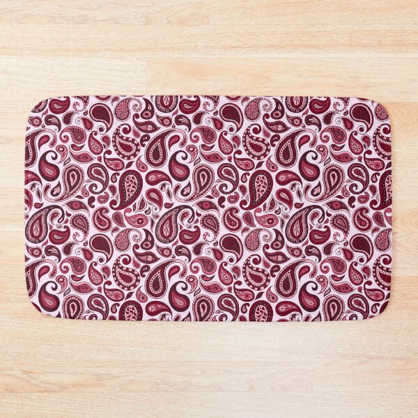 Item preview, Red Hues Paisley Surface Design: T-Shirts, Dresses, Home Décor and More | 6 Colour Options Available designed and sold by SemDesigns1.