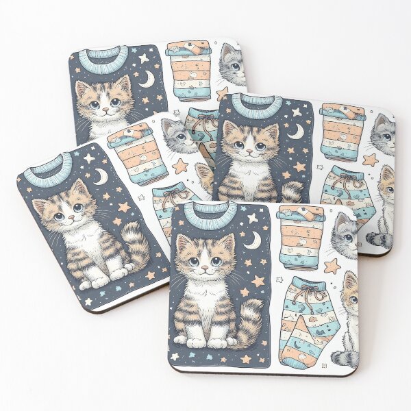 Item preview, Kitty's Brushwork designed and sold by Daniel Dudgeon.