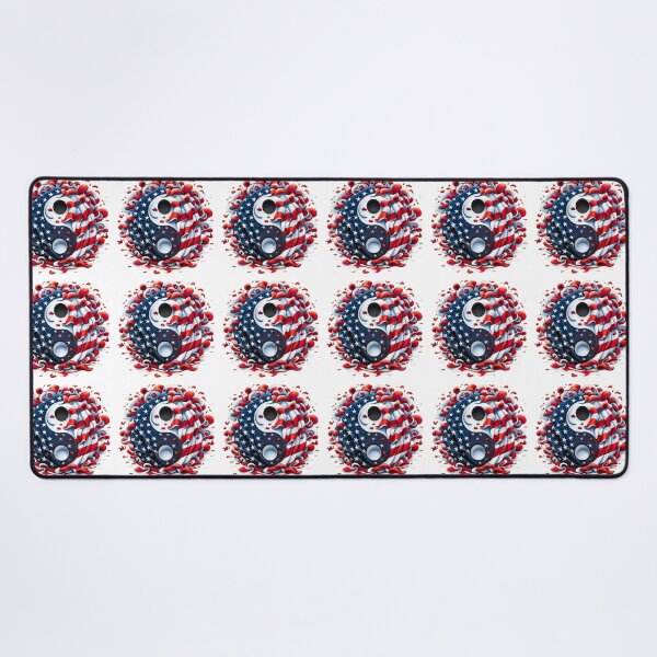 Item preview, Yin and Yang, Stars and Stripes designed and sold by Lisa Pearlman.