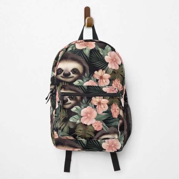 Item preview, Modern pattern with sloths in 3D cartoon style designed and sold by Pflugart.