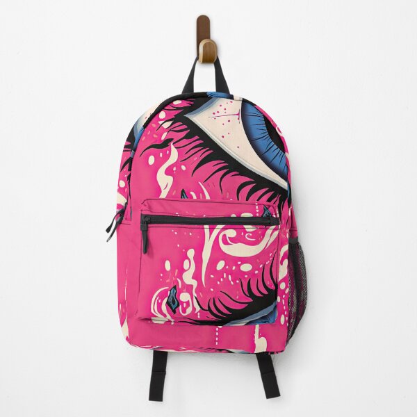 Item preview, Modern Turkish Evil Eye Illustration on Pink Background designed and sold by GulDesignCo.