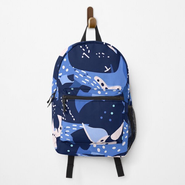 Item preview, Cute Eagle Ray Fish Pattern designed and sold by Retro Glam Haven.