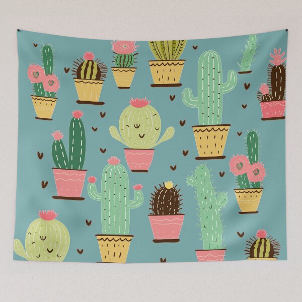 Aperçu de l'œuvre Cactus mignon créée et vendue par GirlGlowGraphic.