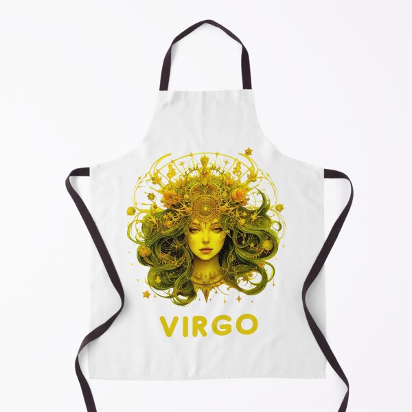 Item preview, Virgo Zodiac- Horescope/SunSign Theme on navy whiteback ground designed and sold by CosmicNook1.