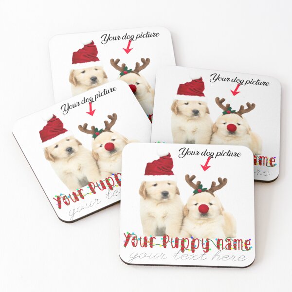 Item preview, Custom Christmas Dog Puppy  designed and sold by happytrendjct.