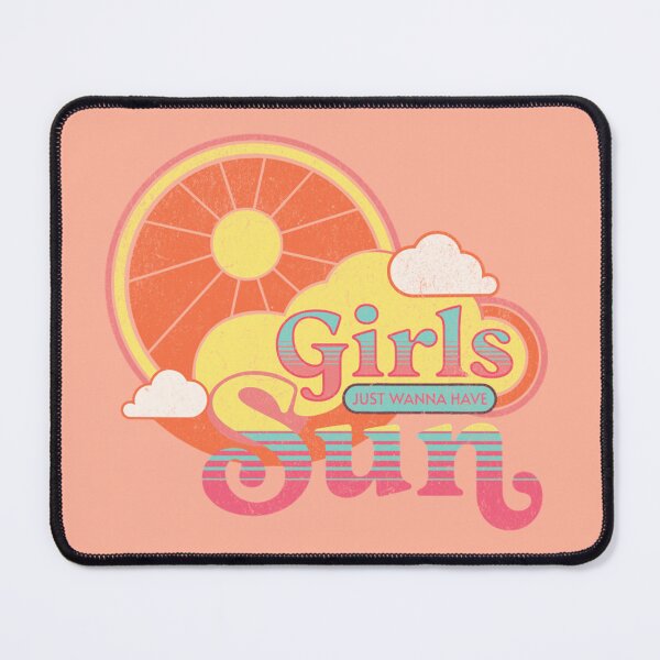 Item preview, Girls Just Wanna Have Sun Retro designed and sold by Corinne Alexa Jackson.