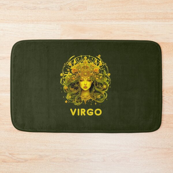 Item preview, Virgo  Zodiac- Horescope/SunSign Theme  on khaki back ground designed and sold by CosmicNook1.