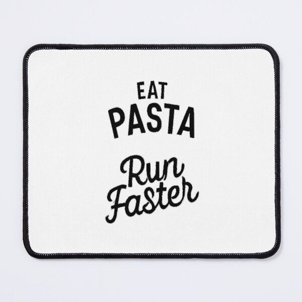 Item preview, eat pasta run faster designed and sold by unicornunicorn.