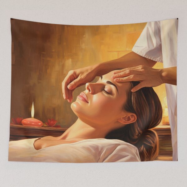 Item preview, Head Oil Massage designed and sold by VisionDuke.
