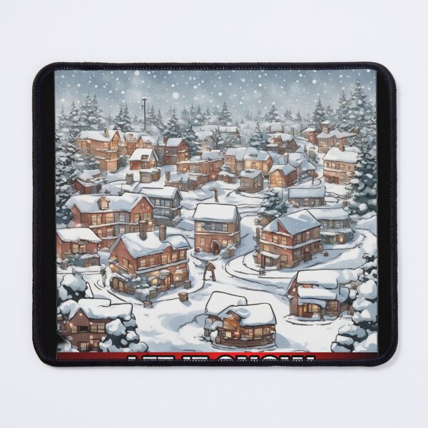 Item preview, Let It Snow Happy Christmas designed and sold by renudesigns.