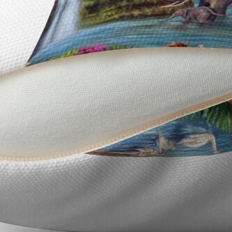 Alternate view of A Paradise Setting Floor Pillow