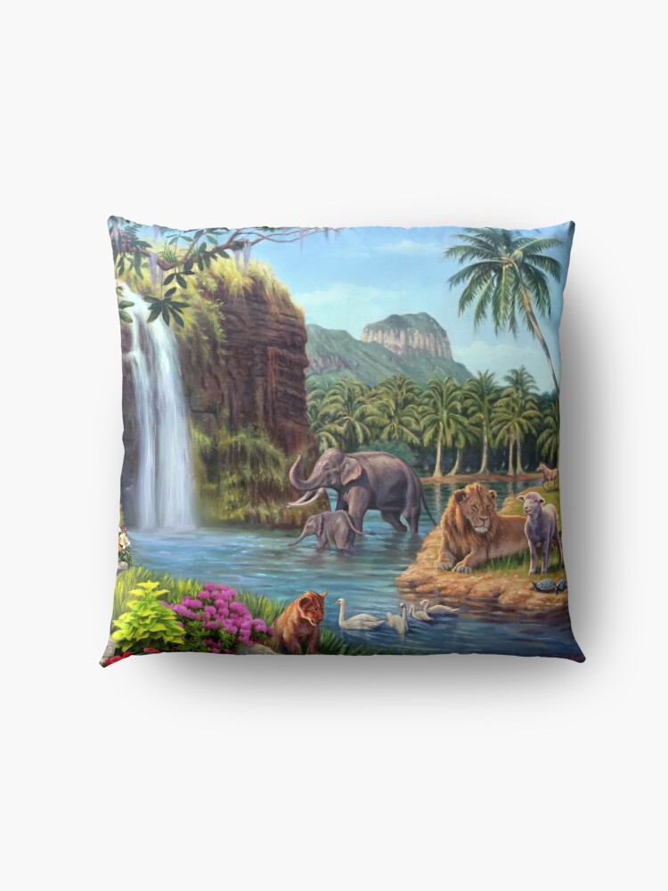 Alternate view of A Paradise Setting Floor Pillow