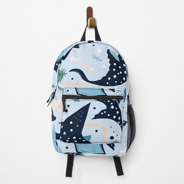 Item preview, Funny Eagle Ray Fish Pattern Kawaii designed and sold by Retro Glam Haven.