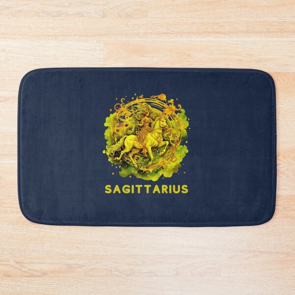 Item preview, Sagittarius Zodiac- Horescope/SunSign Theme  on navy blue back ground designed and sold by CosmicNook1.