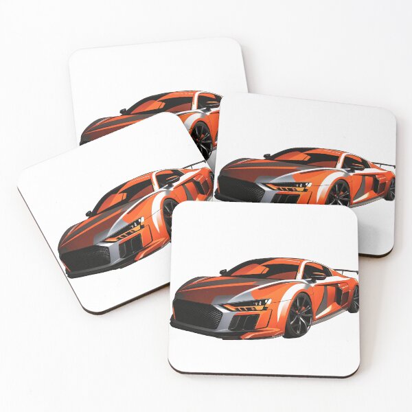 Item preview, Audi RS 8 isolated orange designed and sold by Salimgor Hangaround Music.