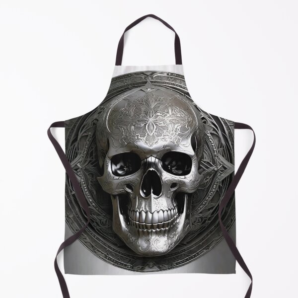 Item preview, Calavera plateada designed and sold by Psy-Dye-AI.