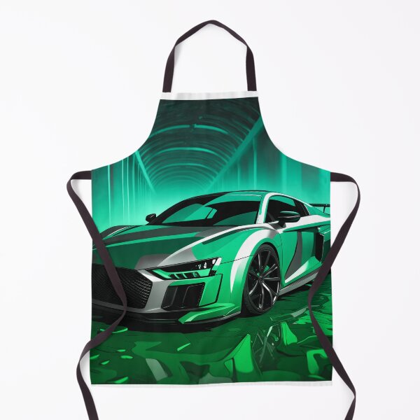Artikelvorschau, Audi RS 8 Poster grün entworfen und verkauft von Salimgor Hangaround Music.