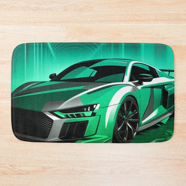 Artikelvorschau, Audi RS 8 Poster grün entworfen und verkauft von Salimgor Hangaround Music.