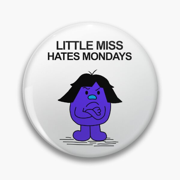 Item preview, Little Miss Hates Mondays designed and sold by Scat the cat.