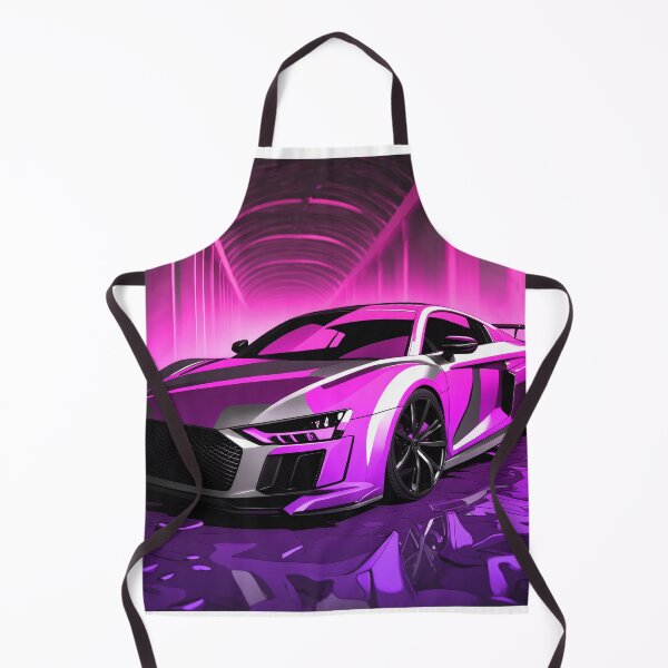 Artikelvorschau, Audi RS 8 Poster Lila entworfen und verkauft von Salimgor Hangaround Music.
