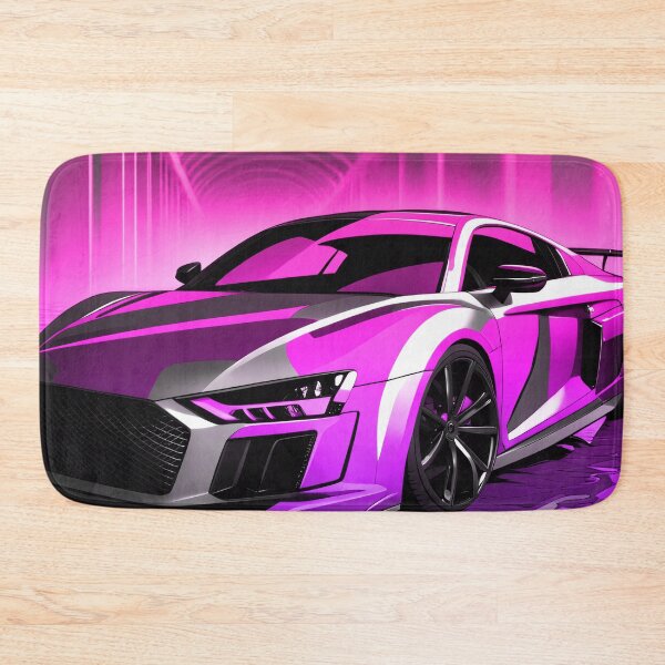 Artikelvorschau, Audi RS 8 Poster Lila entworfen und verkauft von Salimgor Hangaround Music.