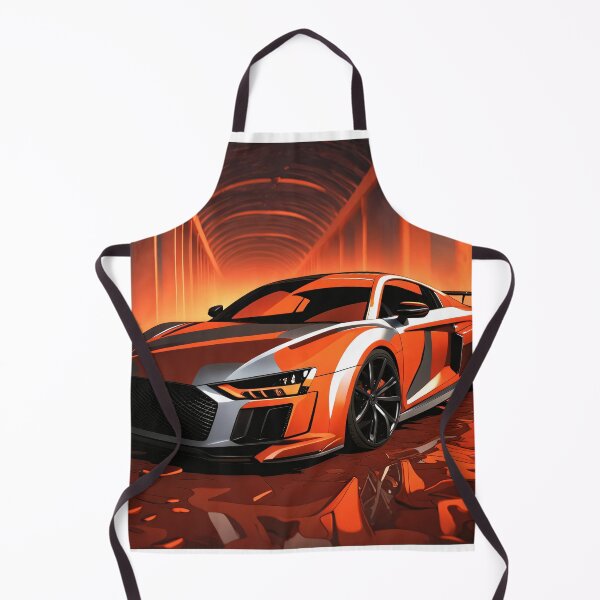 Artikelvorschau, von Audi RS 8 Poster Orange entworfen und verkauft von Salimgor Hangaround Music.