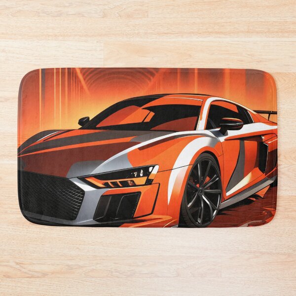 Artikelvorschau, von Audi RS 8 Poster Orange entworfen und verkauft von Salimgor Hangaround Music.