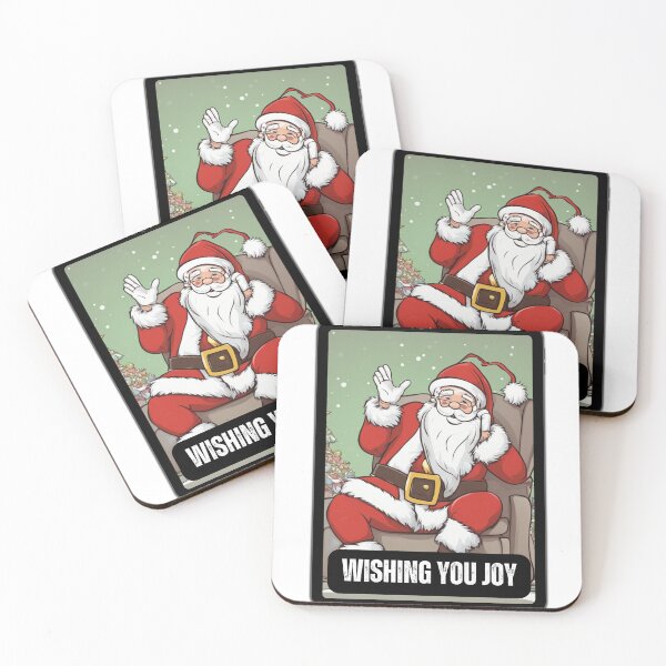 Item preview, Wishing You Joy Santa Claus Christmas designed and sold by renudesigns.