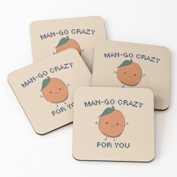 Item preview, Man-Go Crazy for You, 8-Bit Pixel Art Mango  designed and sold by pxlboy.