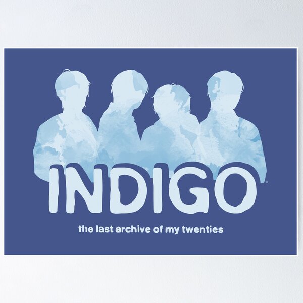 Aperçu de l'œuvre Indigo créée et vendue par daphinteresting.