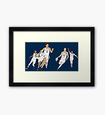Michigan Game Winner Celebration Original Framed Print