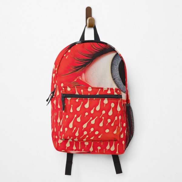 Item preview, Modern Evil Eye on Red Abstract Background designed and sold by GulDesignCo.