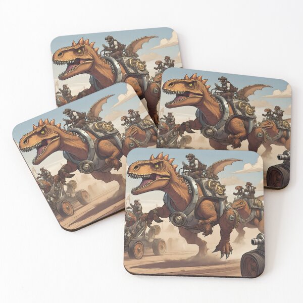 Item preview, Steampunk Dinosaur Race designed and sold by CliqueOne.