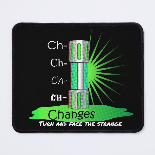 Item preview, Changes: or, Turn and Face the Strange - white designed and sold by eery-art.