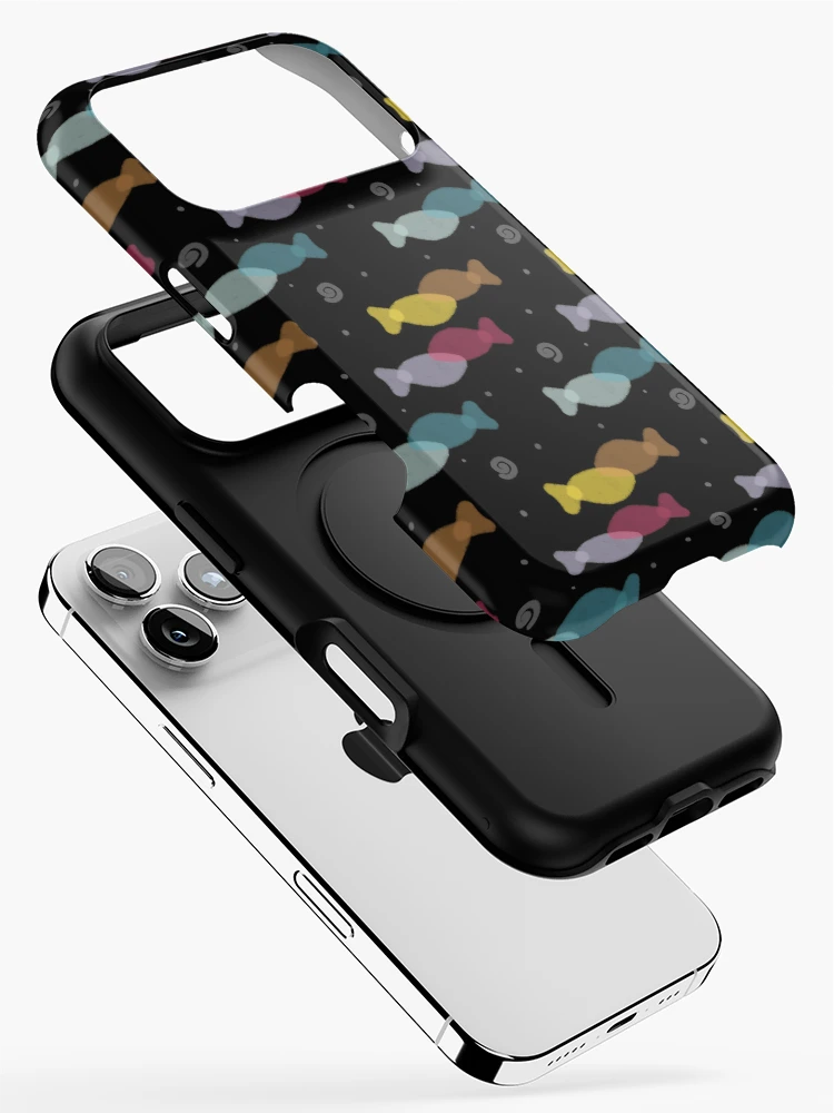 Thumbnail 2 of 4, iPhone Case, Fishy Dark Pattern designed and sold by InversionGraph.