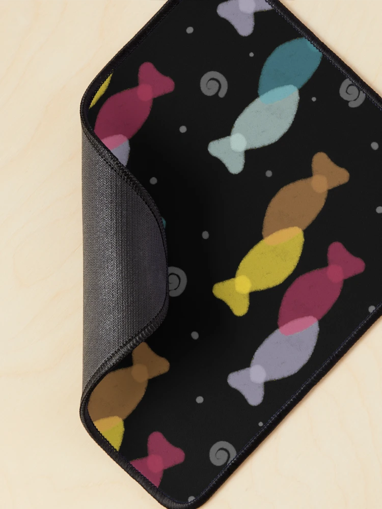 Thumbnail 2 of 5, Mouse Pad, Fishy Dark Pattern designed and sold by InversionGraph.
