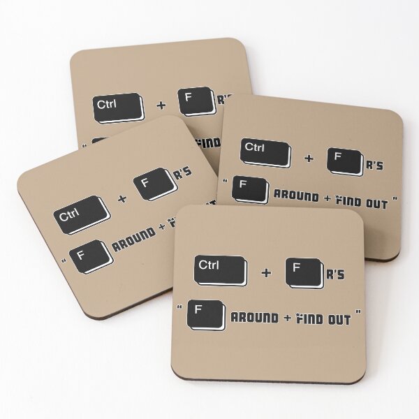Item preview, Ctrl + Fr's, F around and Find out! designed and sold by HighSpeedWear.