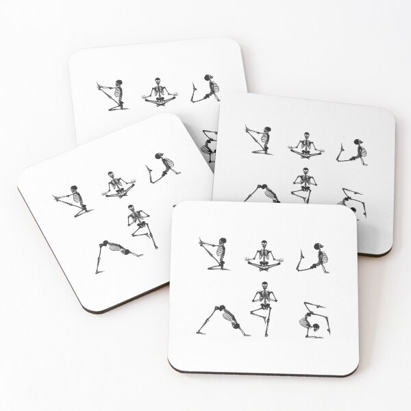 Item preview, Skeleton Yoga - Best Meditating designed and sold by ng0nanthit.